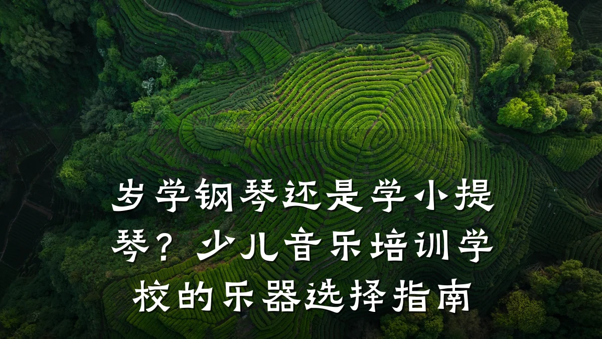 岁学钢琴还是学小提琴?少儿音乐培训学校的乐器选择指南
