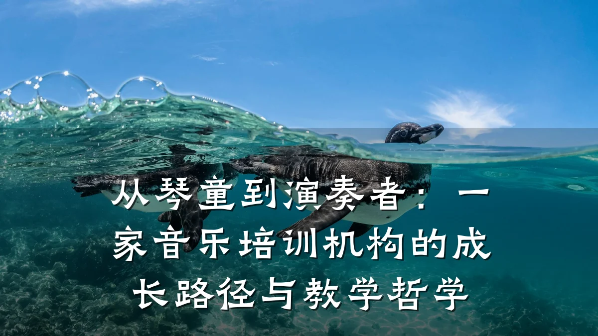 从琴童到演奏者:一家音乐培训机构的成长路径与教学哲学
