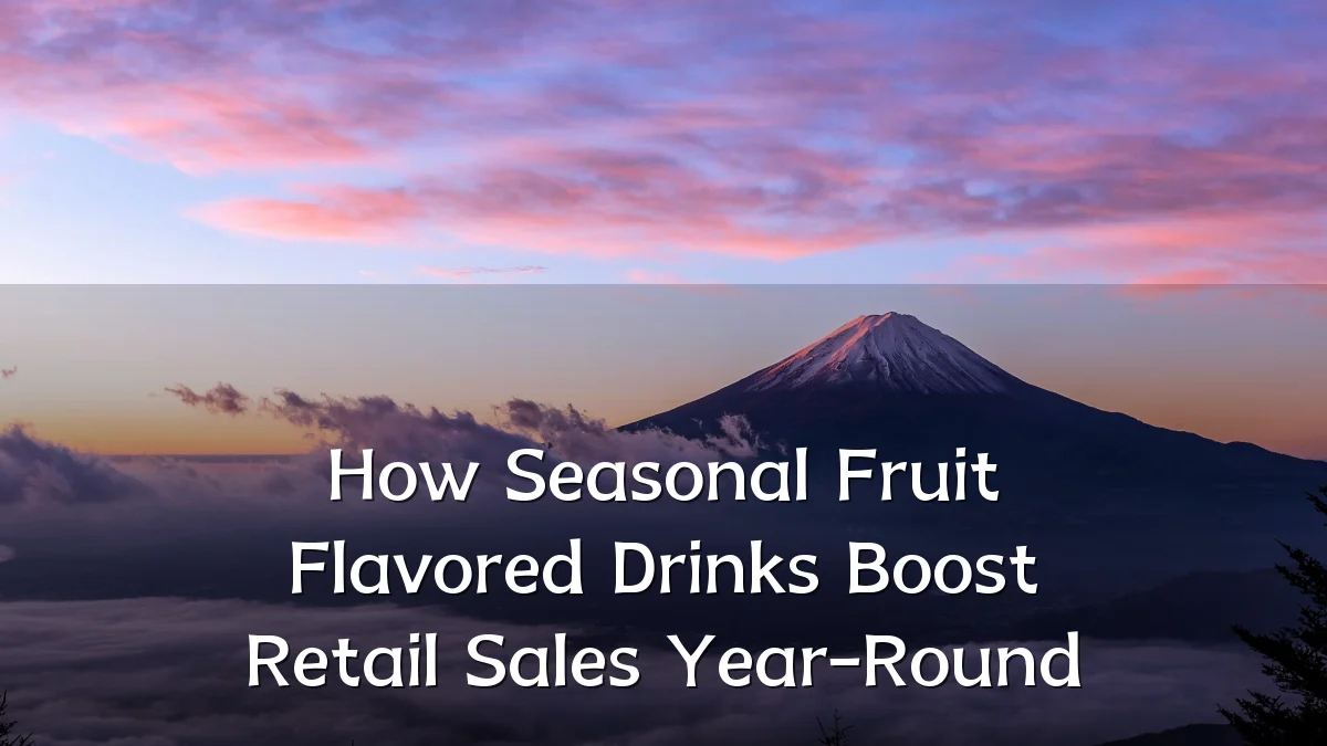 How Seasonal Fruit Flavored Drinks Boost Retail Sales Year-Round