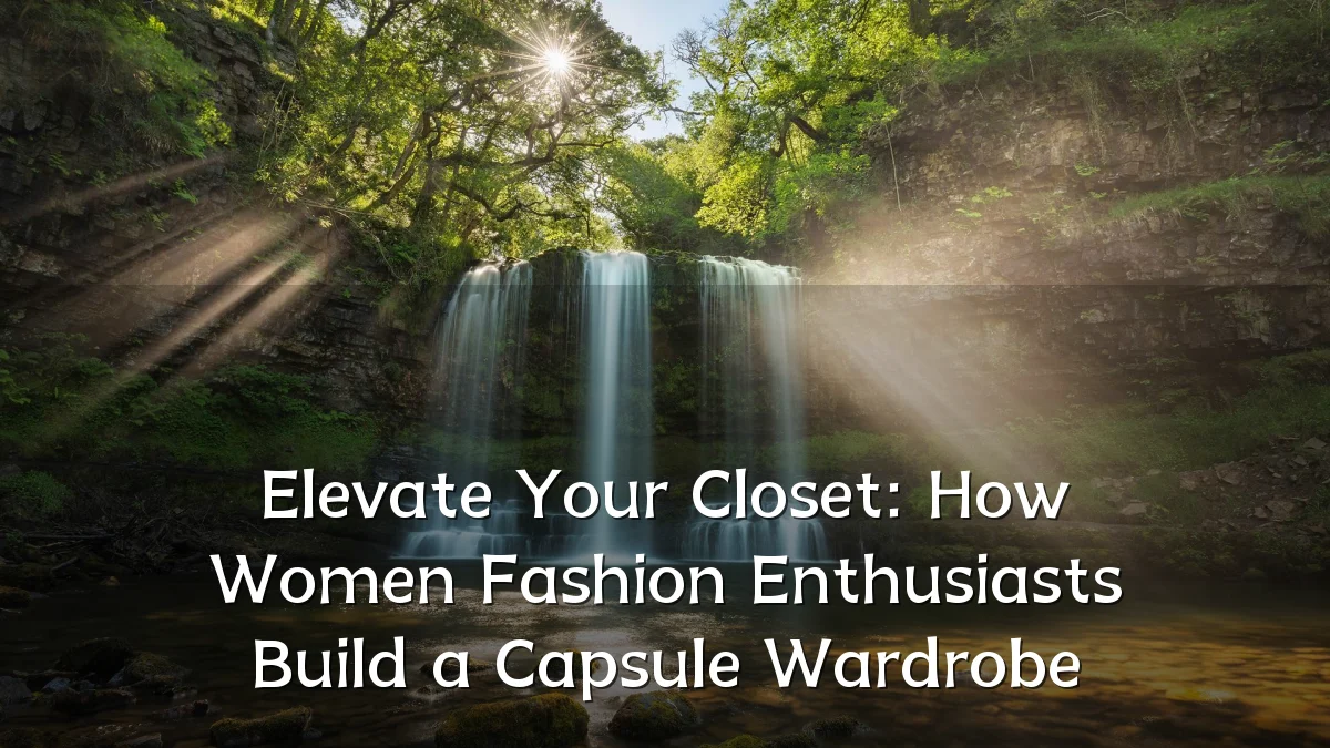 Elevate Your Closet: How Women Fashion Enthusiasts Build a Capsule Wardrobe