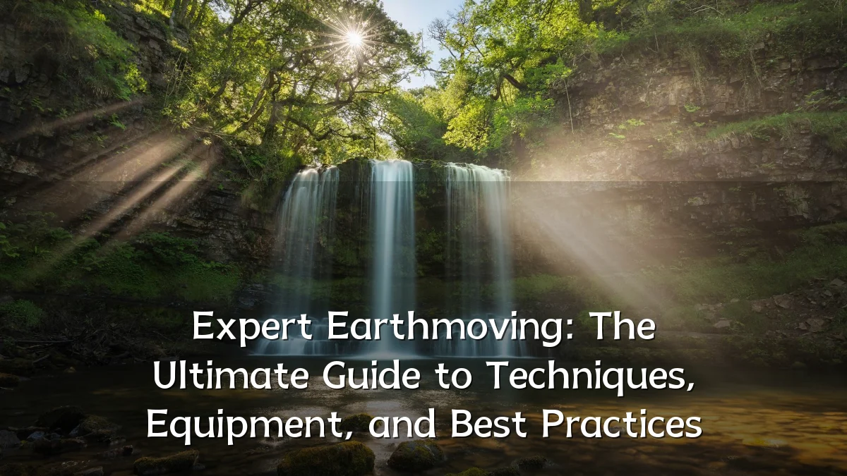Expert Earthmoving: The Ultimate Guide to Techniques, Equipment, and Best Practices