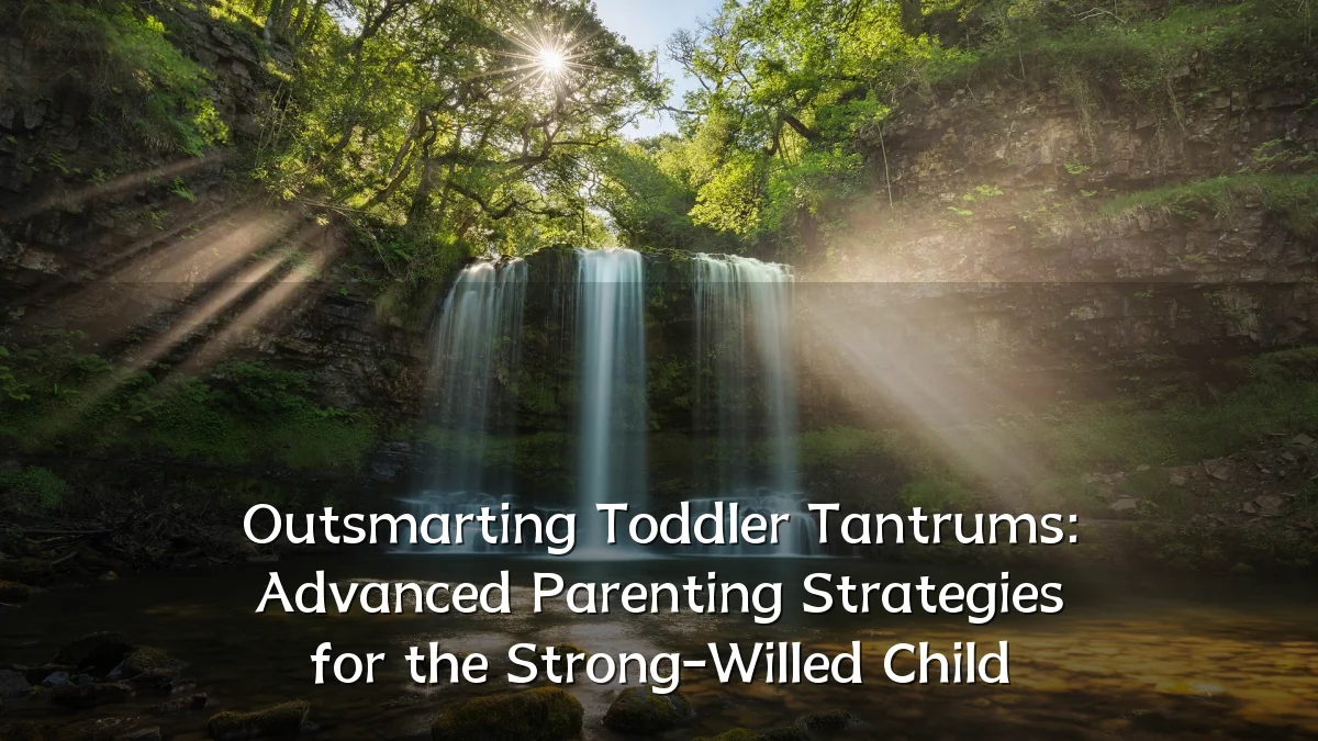 Outsmarting Toddler Tantrums: Advanced Parenting Strategies for the Strong-Willed Child