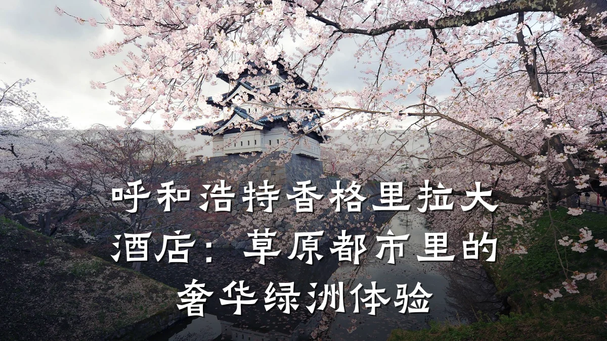 呼和浩特香格里拉大酒店：草原都市里的奢华绿洲体验