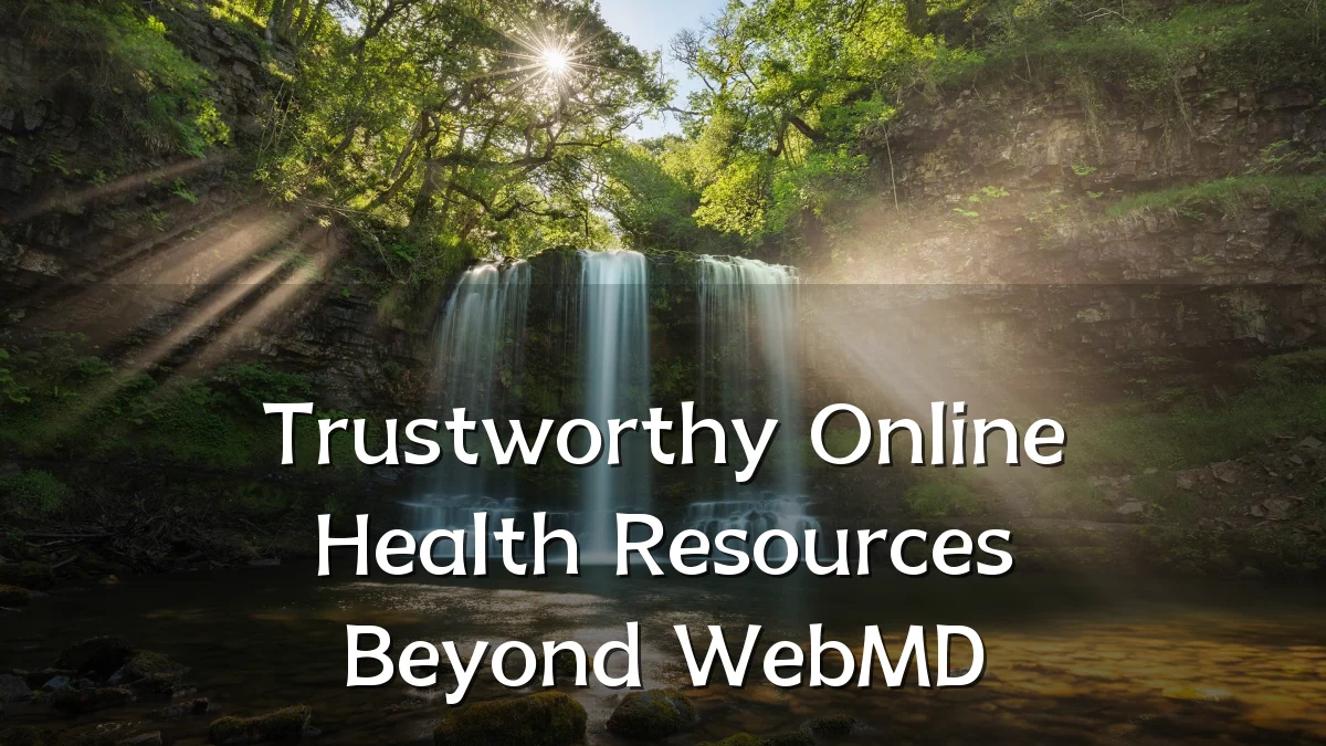 Trustworthy Online Health Resources Beyond WebMD